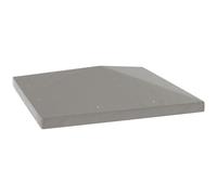Outsunny 3 x 3(m) Gazebo Canopy Replacement Cover - UPF30+ - Grey | TJ Hughes