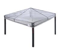 Gazebo Cover Replacement PVC Outdoor Transparent Canopy Waterproof vidaXL