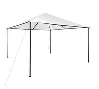 vidaXL Gazebo 4x4x3 m White 180 g/m, White