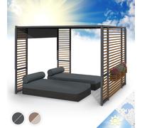 Gazebo Pergola Garden Pavilion Party Tent Outdoor Sun Shade Shelter 3x3 m Grey