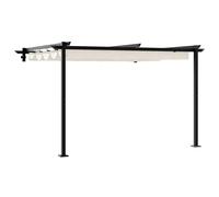 Gazebo Polyester Outdoor Garden shade Terrace canopy Sunshade Modern vidaXL