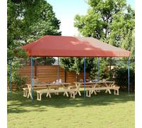 Foldable Tent Pop-Up with 4 Side Walls Outdoor Party Tent Garden Gazebo vidaXL
