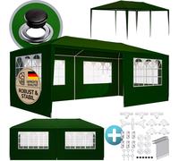 Gazebo Rimini Green 3x6m incl Side Panels