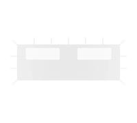 vidaXL Gazebo Sidewall with Windows White Party Tent Outdoor Canopy Wall Patio