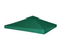 vidaXL Gazebo Top Cover 310g/m² 3x3m Blue Garden Roof Replacement Tent Canopy