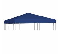 vidaXL Gazebo Top Cover 310g/m² 3x3m Blue Garden Roof Replacement Tent Canopy