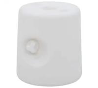 Gazebo Weights Pack of 4 White PE Plastic Fillable with Water Sand or Pebbles for Stabilising Gazebo Tent Sun Canopy and Awning in the Garden Patio Balcony