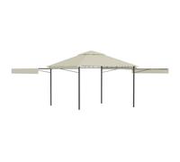 Gazebo with Double Extending Roofs Canopy Gazebo Outdoor Canopy Shelter vidaXL