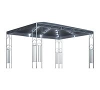 Gazebo with LED String Lights Outdoor Pavilion Sunshade Canopy Tent vidaXL