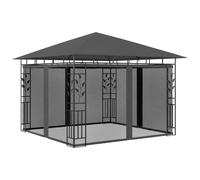 Gazebo with Mosquito Net Outdoor Canopy Tent Multi Colours Multi Sizes vidaXL