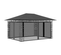 Gazebo with Mosquito Net Outdoor Canopy Tent Multi Colours Multi Sizes vidaXL
