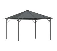 Gazebo with Roof Anthracite Marquee 3x3 m/4x3 m with/without Sidewall vidaXL