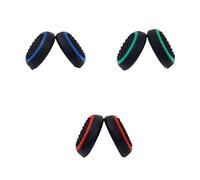gazechimp 3 Pairs of Light Joystick Thumb stick caps Replacement for Sony PS4 Gaming Black