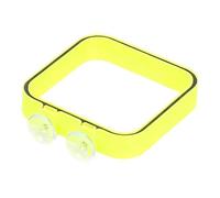 Gazechimp Fish Feeding Floating Food Feeder Aquarium Feeder with Suction Cup Floating Plant Duckweed Made of Pp for Household Fish Tank Suitable for A, Length 8 cm