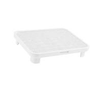 Gazechimp Toilet Step for Cats, Large Holes, Double Layer Construction, Shatterproof, Buckle Detachable, Durable Polypropylene, Non-slip Foot, Wide Design, Easy Maintenance, Suitable for Indoor Pet