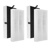 Gazeer 4 Pack True HEPA Filter Replacement for Honeywell U Filter (HRF201B) fit Honeywell HHT270W, HHT290 Series Air Cleaner,and Compatible with Febreze FRF102B Air Purifier Filters