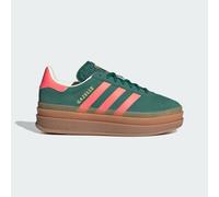 adidas Originals Junior Gazelle Bold Trainer - Green - Size 3