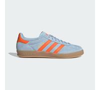 adidas Men's Gazelle Indoor Sneaker, Wonder Blue/Orange/Cloud White, 5.5 UK