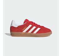 adidas Originals Junior Gazelle Indoor Trainer - Red - Size 3.5