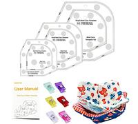 GAZETSZ Bowl Cozy Template 3 Sizes, Sewing Patterns Quilting Templates, Quilting Rulers and Templates, Bowl Cozy Pattern for DIY Art Crafttemplate