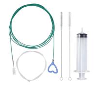 GAZIL 5 PCS Sunroof Drain Cleaning Tool Kit, Multiple Sizes Flexible Pipe Cleaners for Car Drain Holes, Durable Automotive Tools Clean Drains Holes for Windshield, Sunroof and Fuel Tank