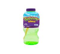 Gazillion 8 Ounce Bubble Solution 4 Pack - Great Bubbles for Kids, Great for Kids Parties, Non-Toxic & Safe, Green