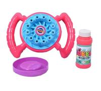 Gazillion Bubbles Gazillion Premium Bubble Machine I Unleashes an Endless Flow of Bubbles I Includes safe non toxic 4oz premium solution I For Kids ages 3+,Pink,Blue