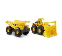 Gazillion CAT Construction Fleet 2 Pack - Dump Truck & Wheel Loader