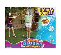 Gazillion GIANT Premium Quality Kid in a Bubble Wand I Creates a bubble so big a child can fit inside! I Safe and non toxic I For kids aged 3+