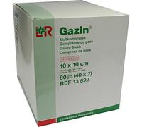 GAZIN Swabs 10 x 10 cm 12-Ply Sterile, 20 x 5 Items