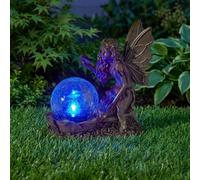 Gazing Fairy Solar Garden Ornament