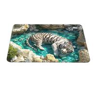 Gazocua 3D Illusion Rug - Creepy Non-Slip Doormat with Aesthetic Design - 3D Rug, for Halloween Decorations Indoors, at the Entrance in the Kitchen and in