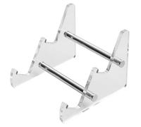 Gazocua Acrylic Stand for Keyboards, Keyboard Display Stand, Wallet Display Stand with Various Tyres, Transparent Display Keyboard Holder for Home 1/2/3 Tier