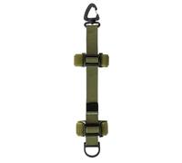 Gazocua Backpack Extension Straps - Adjustable Attachment Loop | Backpack Straps - For Storage of Tools as well as for Travel, Camping, Mountaineering, Suitable for Men and Women, Army Green, Siehe