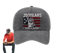 Gazocua Baseball Caps for Men | Headwear with 250 Years Sun Protection, Fashion - For Running and Summer and Hunting Fishing Skiing Cycling Hiking Travel, Grey/Black (Ash)