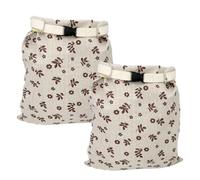 Gazocua Beeswax Bread Bag, Food Storage Bag, Storage Bag for Homemade Bread, Suitable for Home, Hotel, Kitchen, Dorm, Restaurant as well as for Snacks and