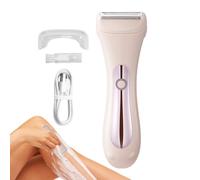 Gazocua Bikini and armpit trimmer, women's intimate razor, rechargeable for body hair, trimmer for the intimate area, for use when travelling, on holiday, in the apartment in the student dorm