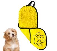 Gazocua Dog Dry Towel, Quick-Drying Absorbent Bathrobes, 53 x 18 cm, Dog Towels for Drying, for Puppies and Cats, for Shower and for Doors, Car Wash for Home, Indoor