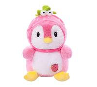 Gazocua Penguin Cuddly Toy - Fruit Penguin Plush Doll | Cuddly Doll for Children Teenagers Adults Collectors Bedroom Children's Room Car Sofa Bed Baby Room Playtime Bedtime Travel