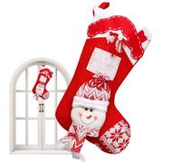 Gazocua Stockings for Christmas, Party Guest Gift Made of Felt for Sweets Storage Bags - Christmas Stocking Jewellery, for Mantle Stairs Christmas Tree Home Farmhouse Garden Yard