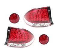 GAZOZ PERFORMANCE Compatible With IS200 IS300 LED Rear Fog & Tail Light for 1998 1999 2000 2001 2002 2003 2004 2005 - Easy Installation Plug & Play Red Lights - Driving Car Accessories for Trunk