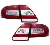 GAZOZ PERFORMANCE Exterior Accessories - LED Tail Lights Compatible with 2011 2012 2013 Corolla Altis Black Brake Signal Light Red