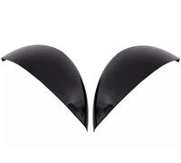 GAZOZ PERFORMANCE Exterior Accessories - Straight Line Angry Eye Eyebrows Eyelids Covers Headlights Trims for 2014-2023 F55 F56 F57 Cooper S JCW - Gloss Black