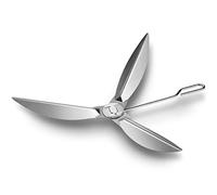 GazyGrill 22-1/2-Inch One-Touch Cleaning System Kit for Weber Kettle Grills, Suitable Replacement Weber Grill Parts, Silver, 22''