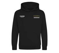 Gazza Logo Kids Hoodie - Black / XS Men