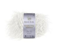Gazzal Marilyn & Merinos Light Worsted Wool - 41% Australian Merino Wool, 59% Polyamide, One Ball 50g / 88m - Suitable for Sweaters and Shawls, 5 Balls, 8269