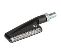 gazzini LED running light turn signal -Luca-3in1 LEATHER BELT BLACK