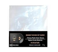 GAZZSRECORDS 25 Outer Album Sleeves | Covers | Oversize | 5 LP Box Set | 30mm Box | Protective Sleeves | 12 Inch Sleeves