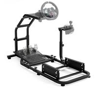 Gazzyt Racing Simulator Cockpit Stand Adjustable Racing Wheel Stand fits Logitech G27 G29 G920 G923 Thrustmaster T300 T300RS T248 Without Wheel Pedal Shifter and Seat