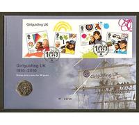 GB - 2010 Girlguiding UK Centenary Coin Cover
